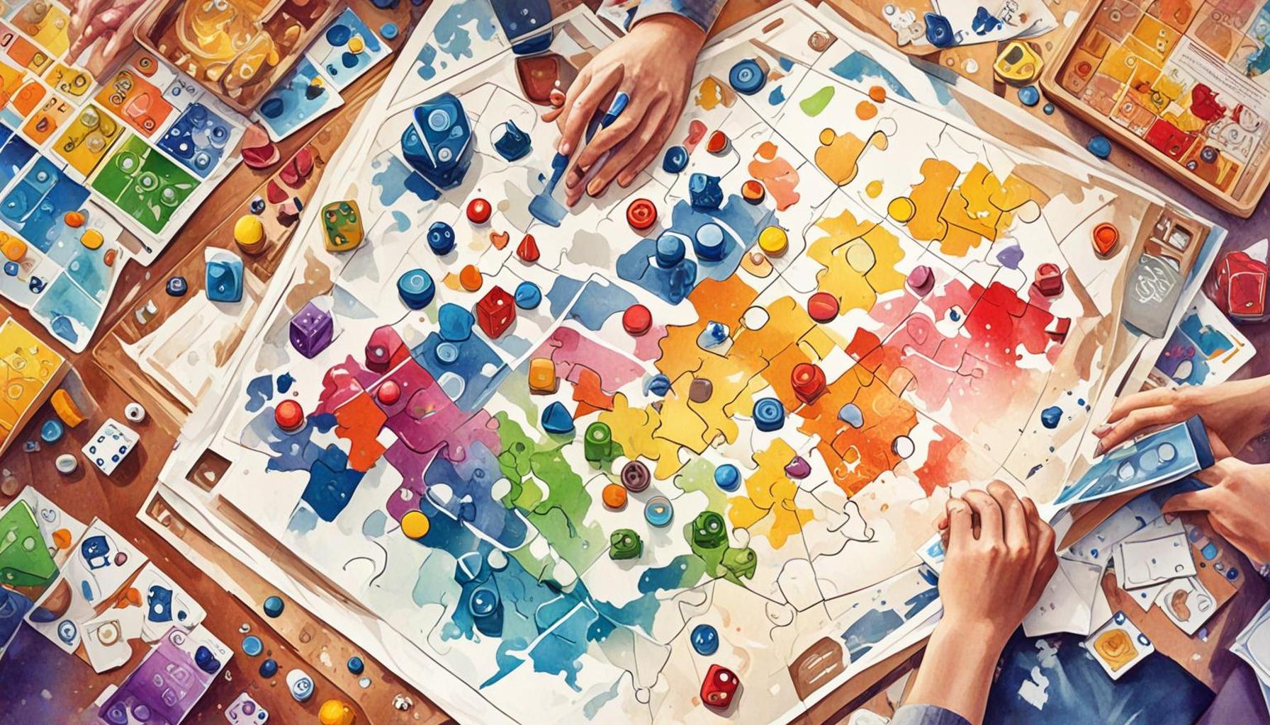 Problem-Solving Strategies through Board Games and Puzzles