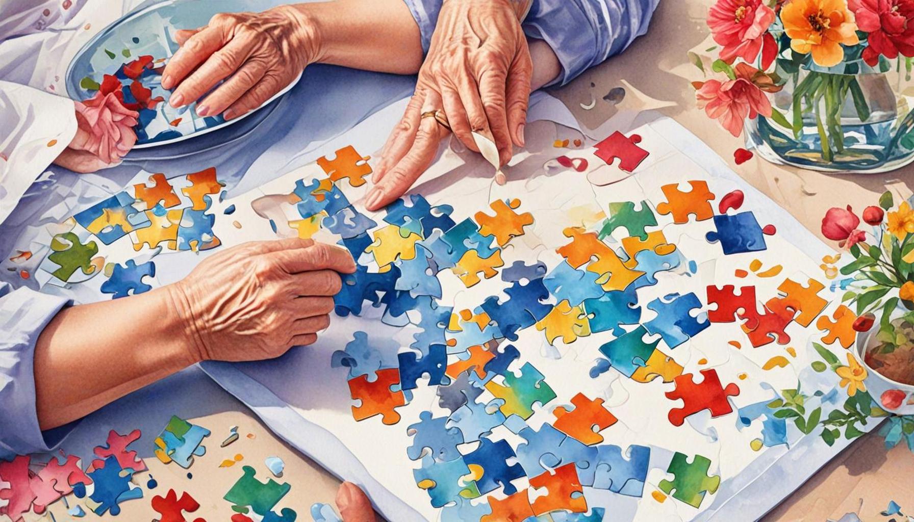 Puzzle challenges and their effectiveness in strengthening memory in the elderly