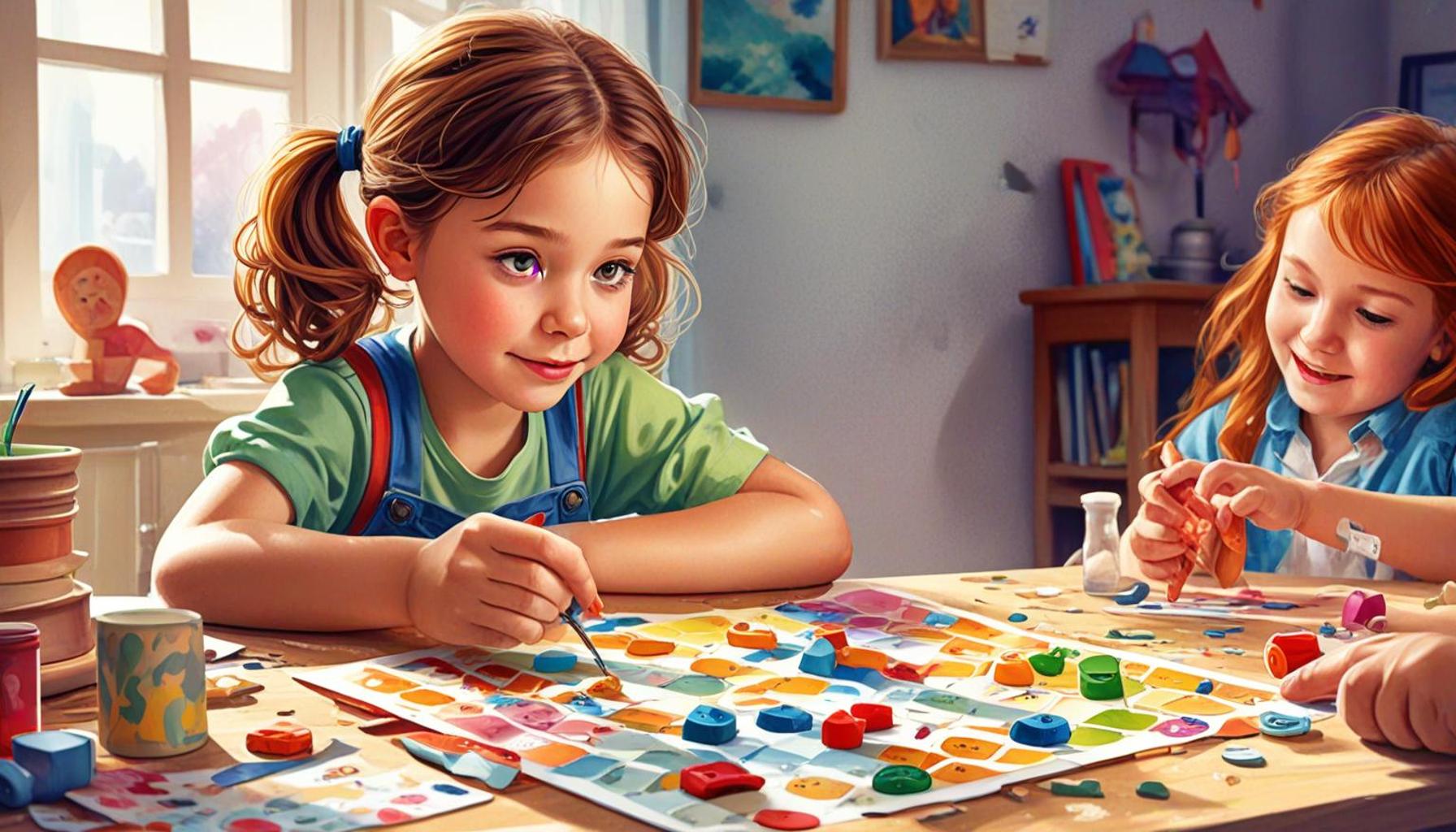 Developing Problem-Solving Skills in Children Through Board Games and Puzzles