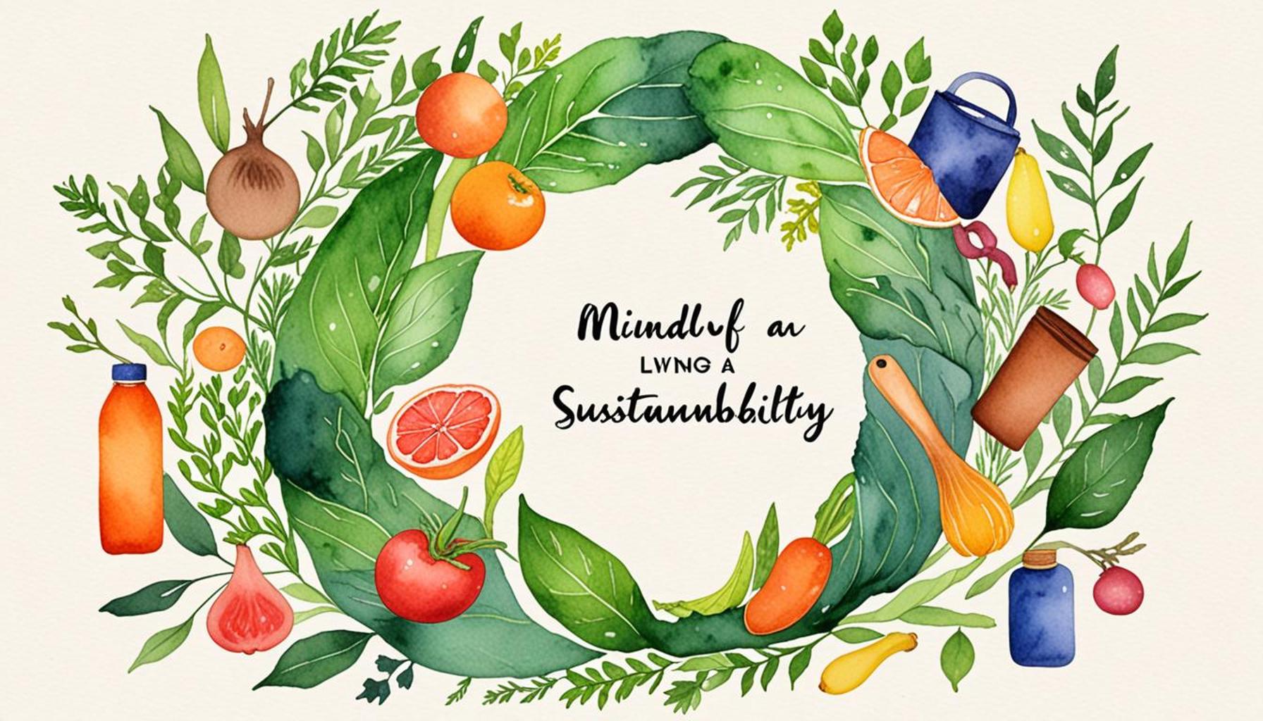Mindful Living as a Practice of Sustainability: Reducing Waste and Living with Intention