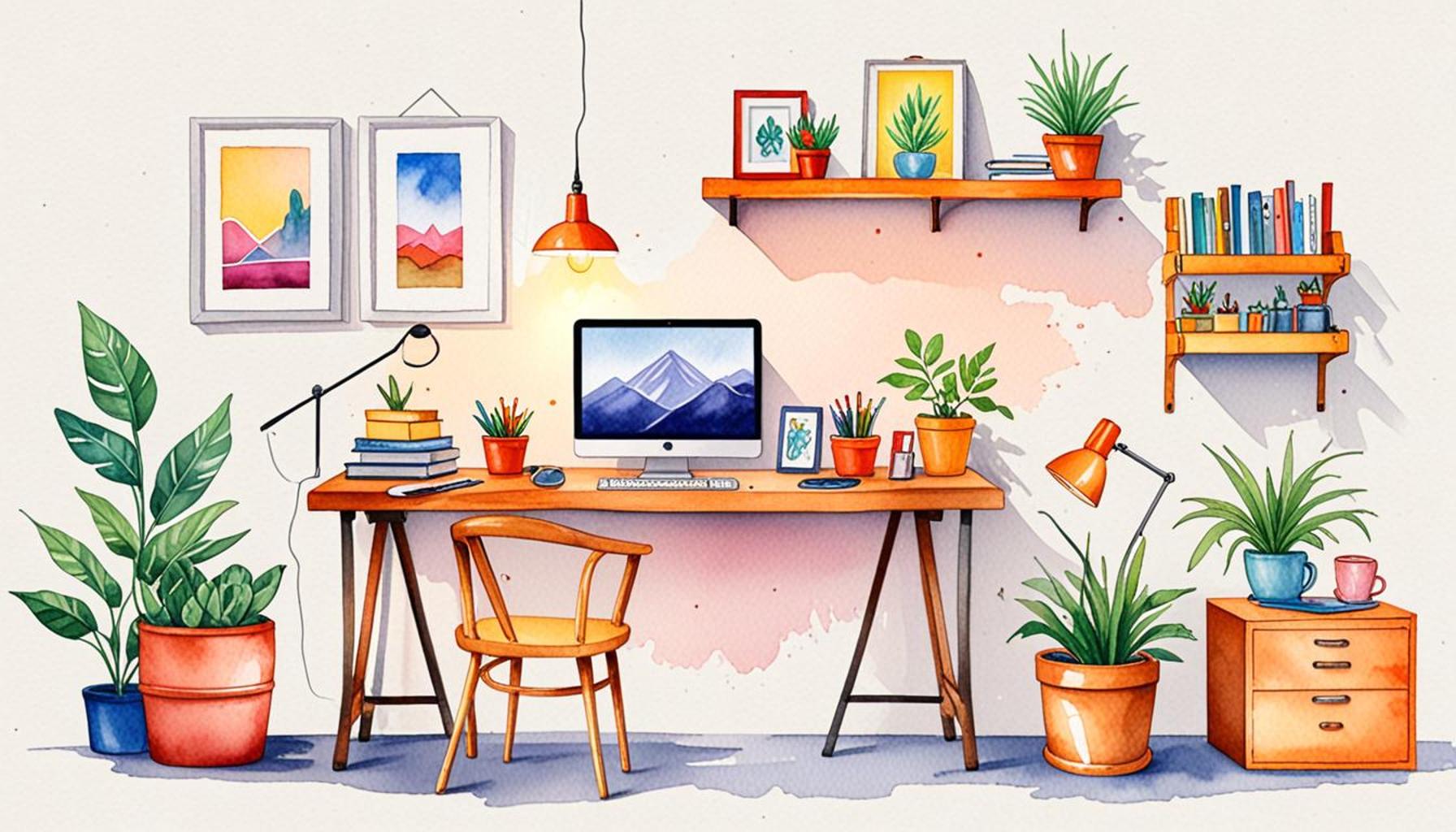 Efficient Workspaces: How Minimalism Can Boost Creativity and Concentration in Small Environments