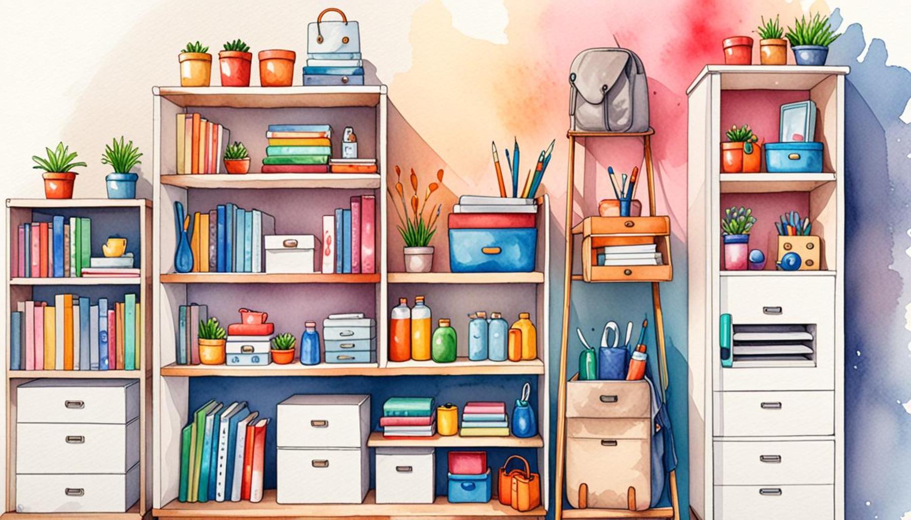 Smart Organization: Vertical Storage Techniques for Cozy Environments
