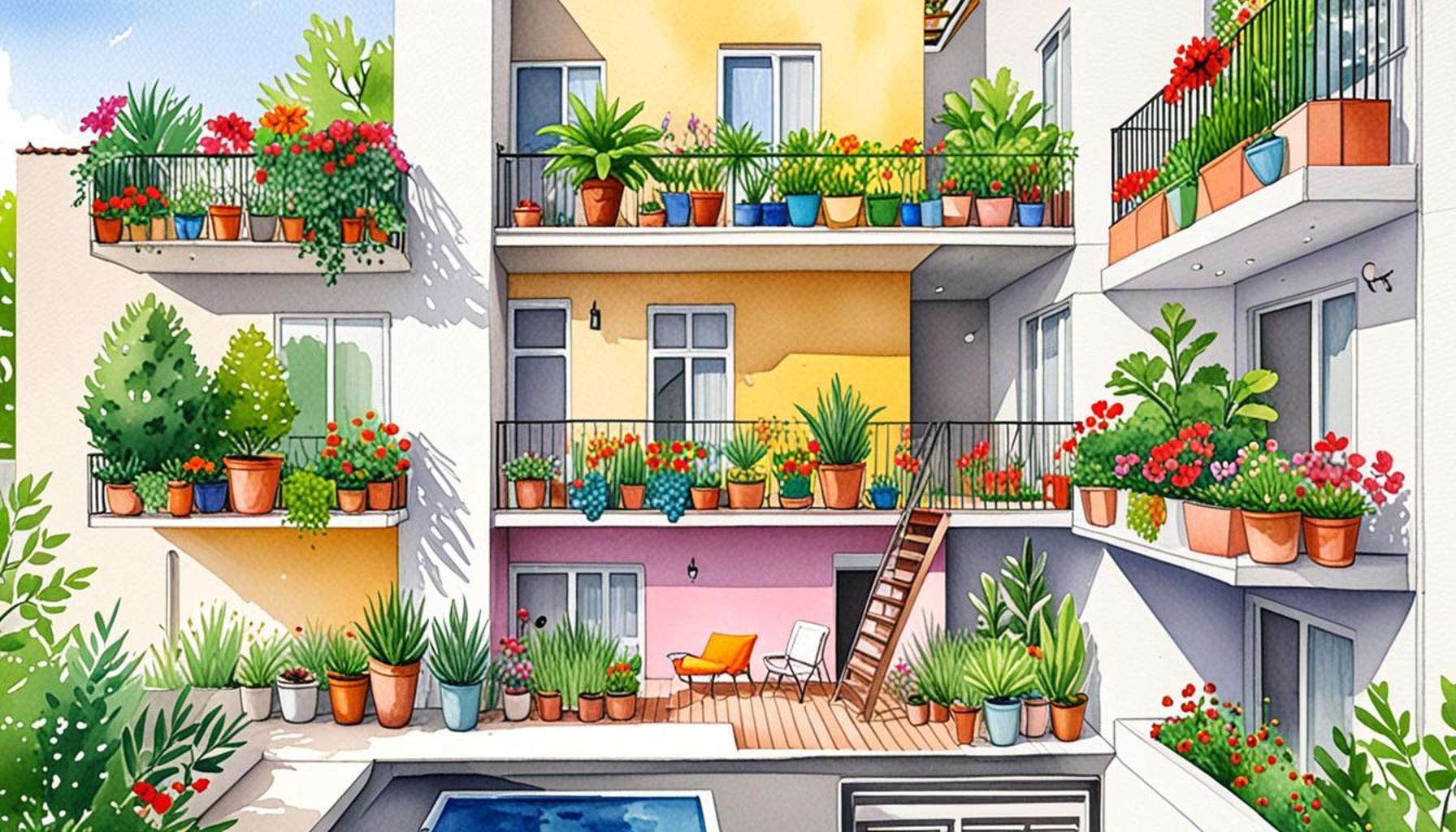Transforming Outdoor Spaces: Optimization Ideas for Minimalist Gardens and Balconies
