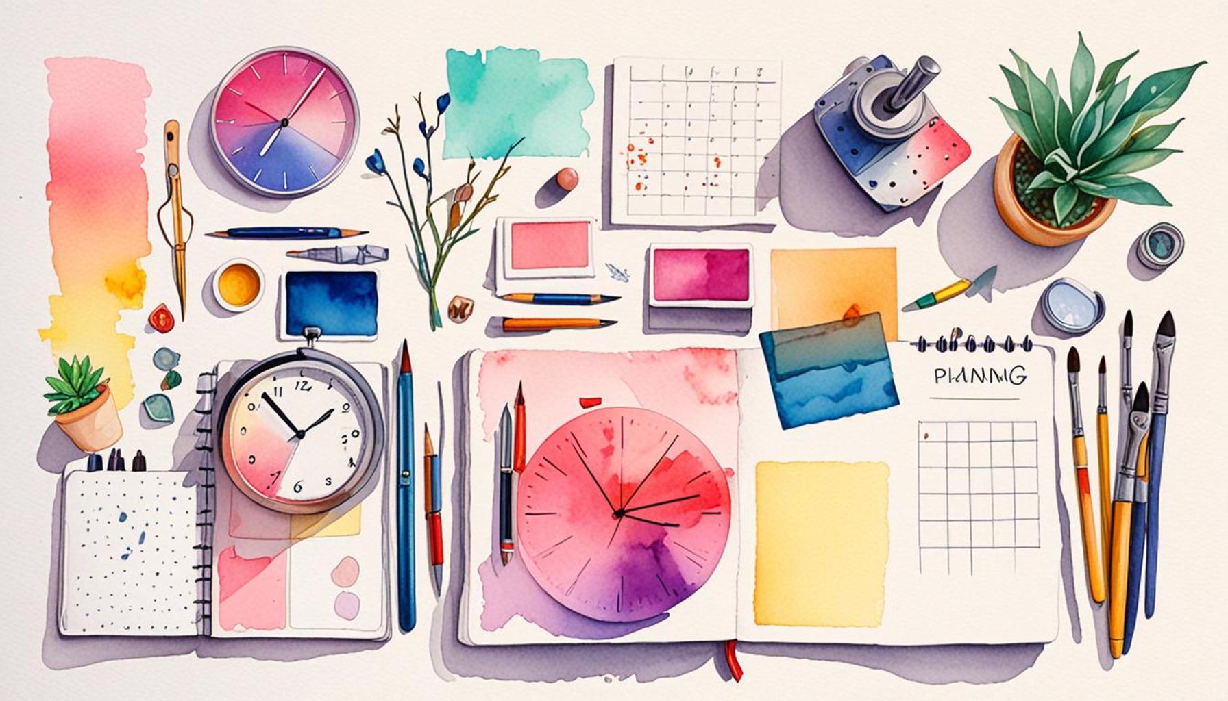 Visual Planning: The Use of Minimalist Tools to Organize and Manage Your Time