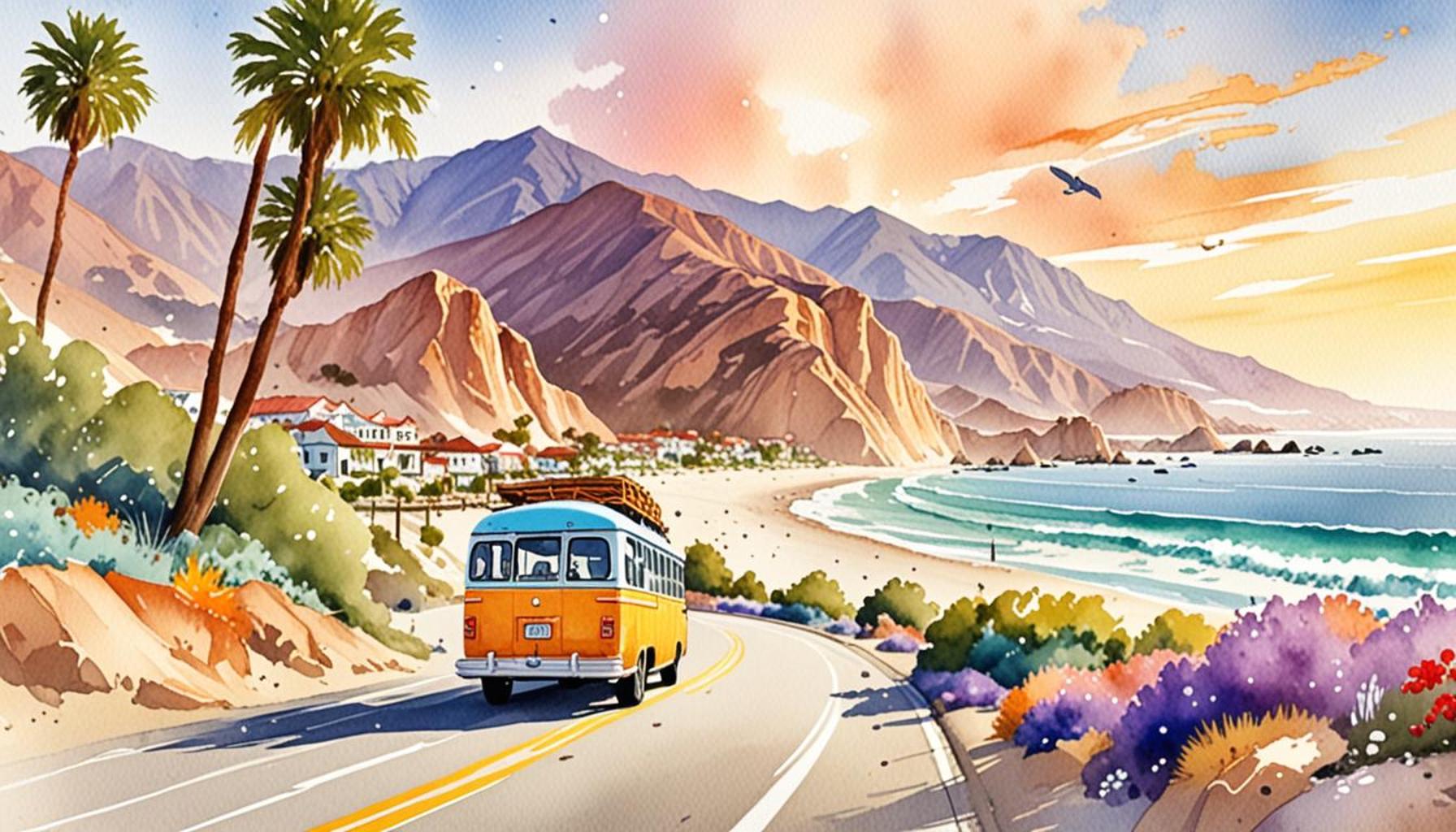 Scenic Routes through Southern California: Beaches, Mountains, and Spectacular Views