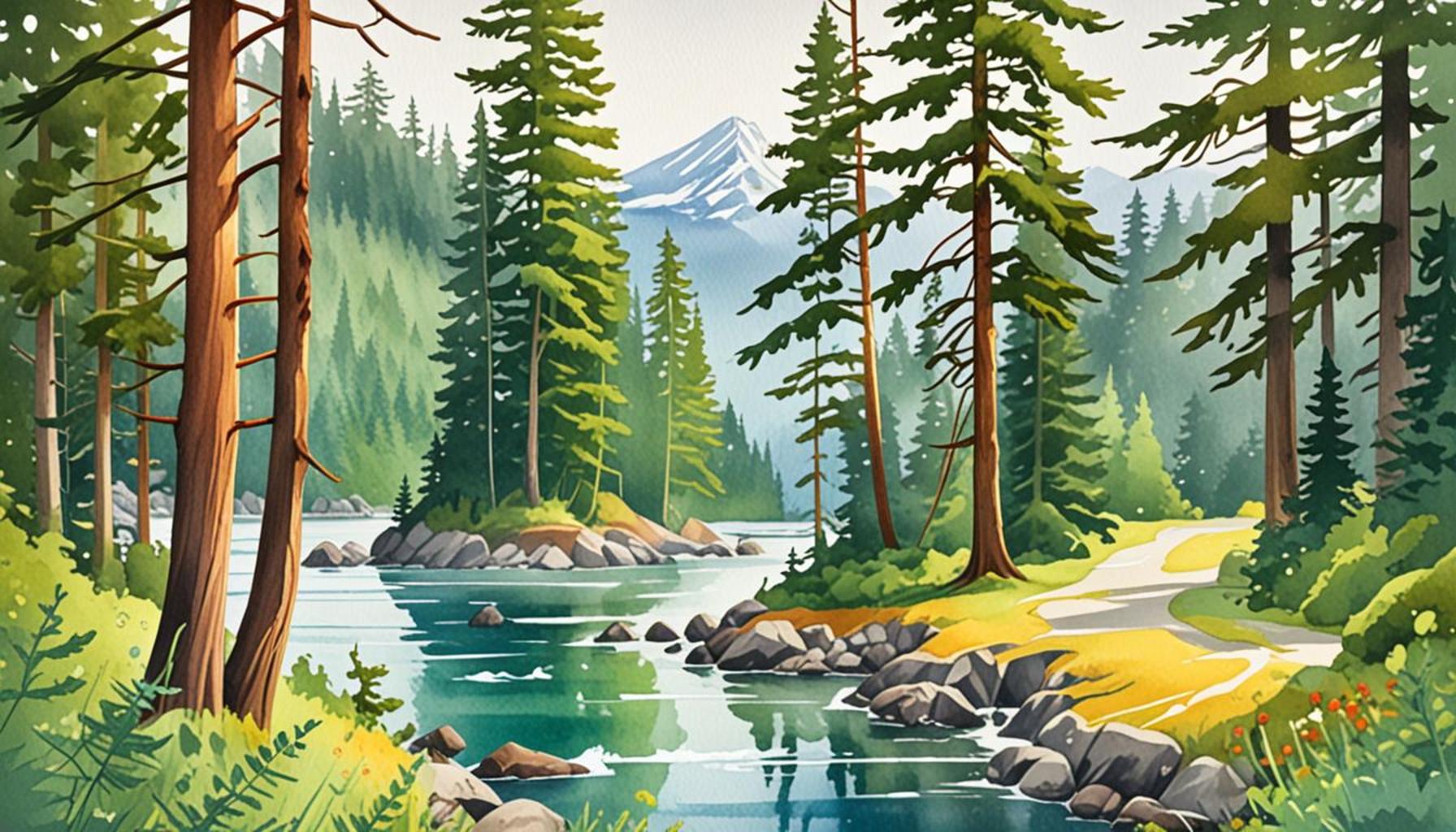 Scenic Routes of the Pacific Northwest: Forests, Mountains, and the Pacific Coast