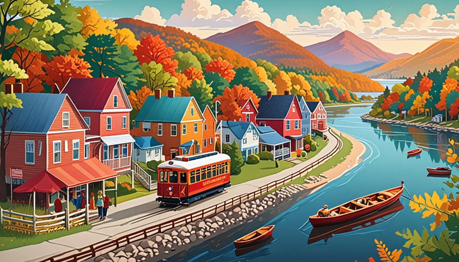 Scenic Routes through the Northeast: A Journey through History and Local Cuisine