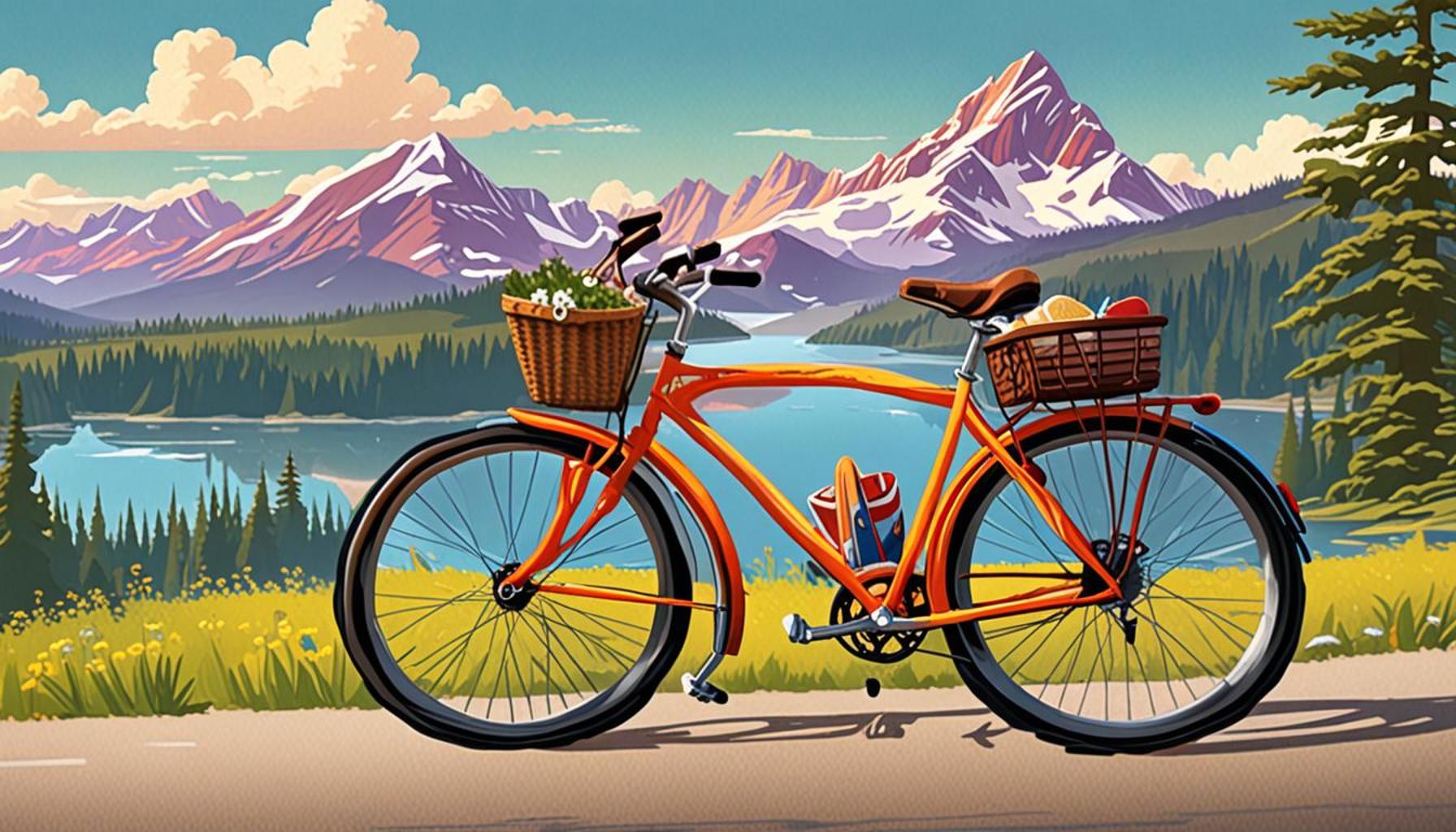 Adventures on Two Wheels: Itineraries for Bicycle Rides in Scenic North American Destinations