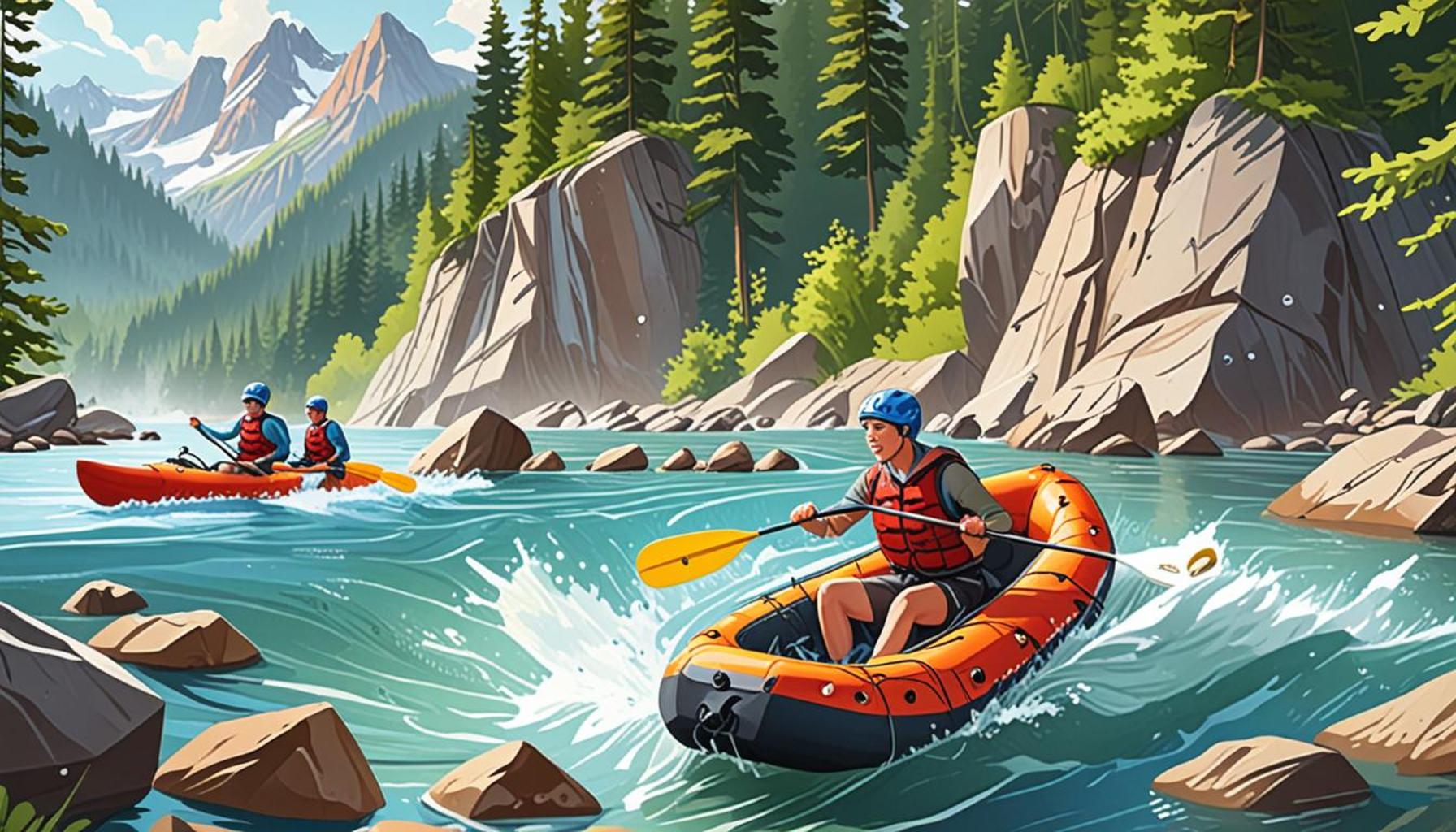 Aquatic Adventures: Itineraries for Rafting and Kayaking Experiences in North American Rivers