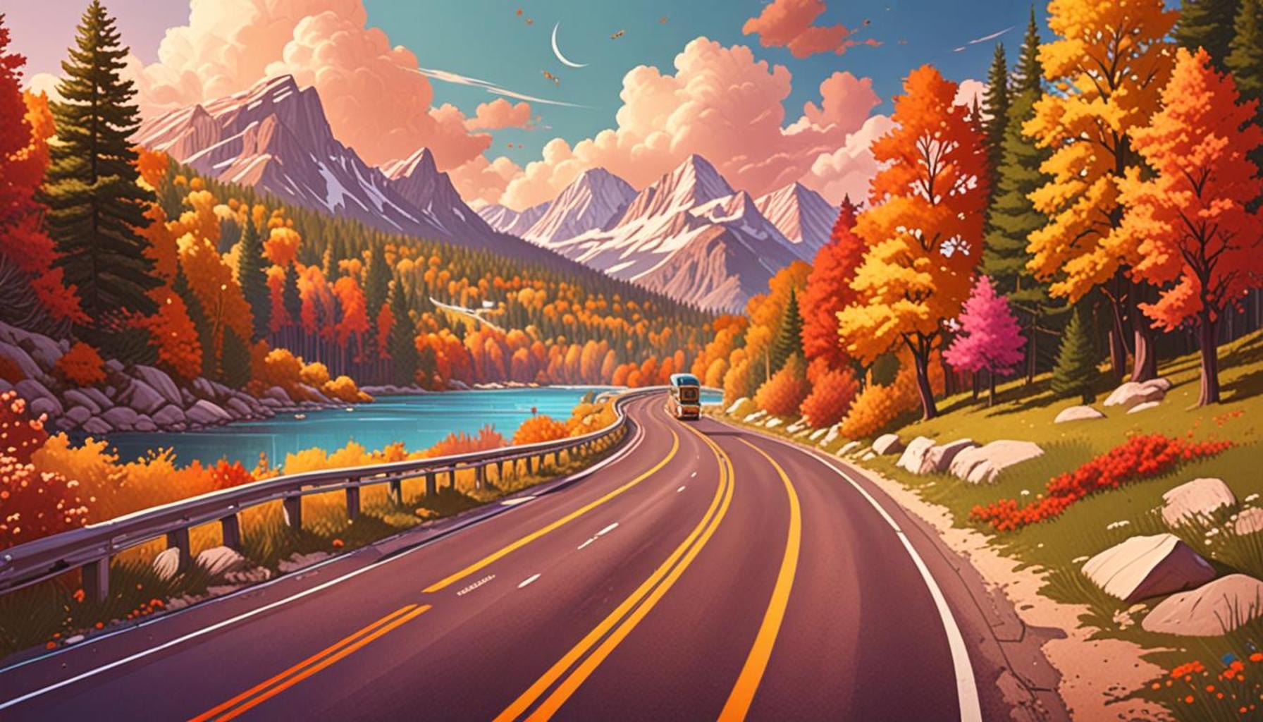 The Magic of Seasonal Changes: Scenic Routes for Every Time of Year in the USA