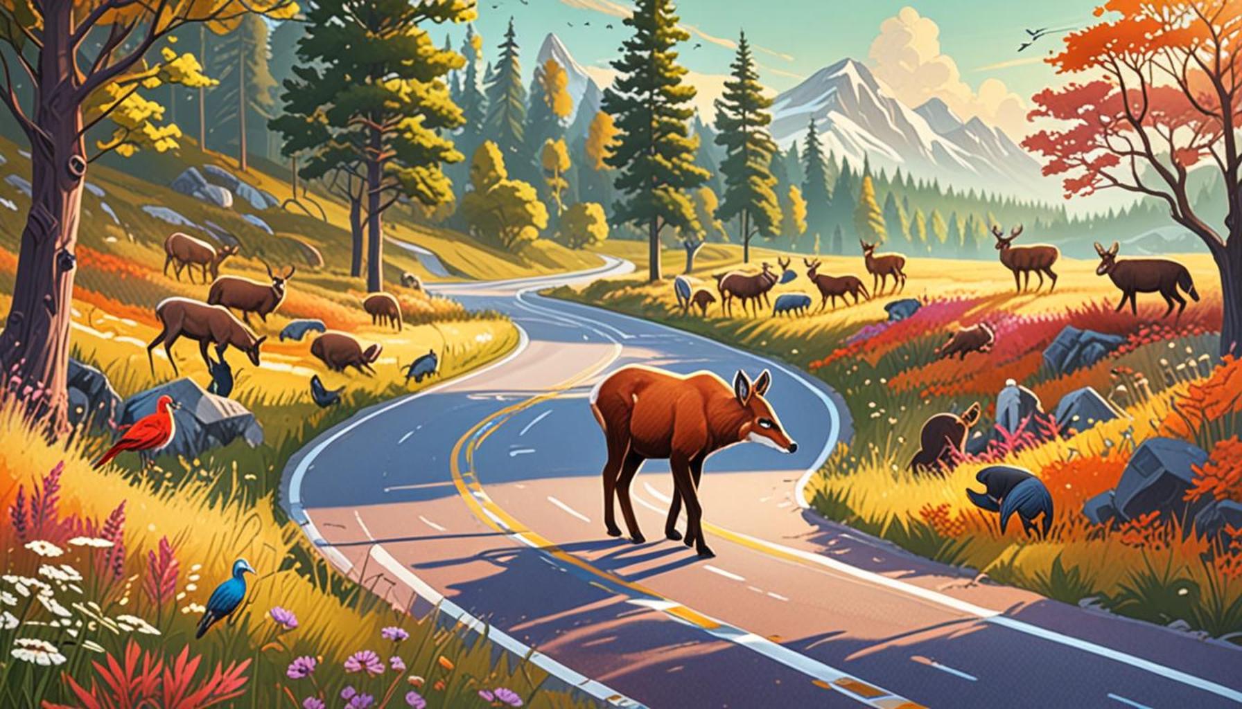 Scenic Routes to Appreciate Wildlife: The Best Roads to Observe Animals in Their Natural Habitats