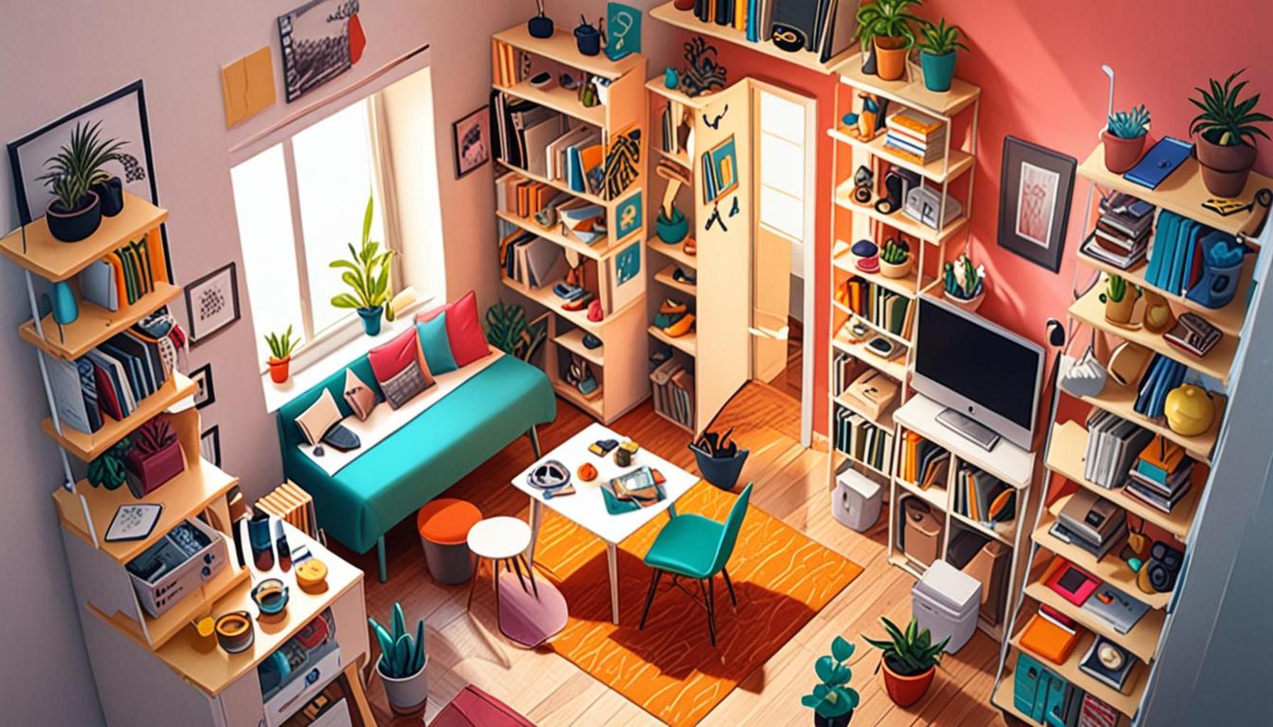 Utilizing Vertical Space: Innovative Strategies for Organizing and Decluttering Small Areas